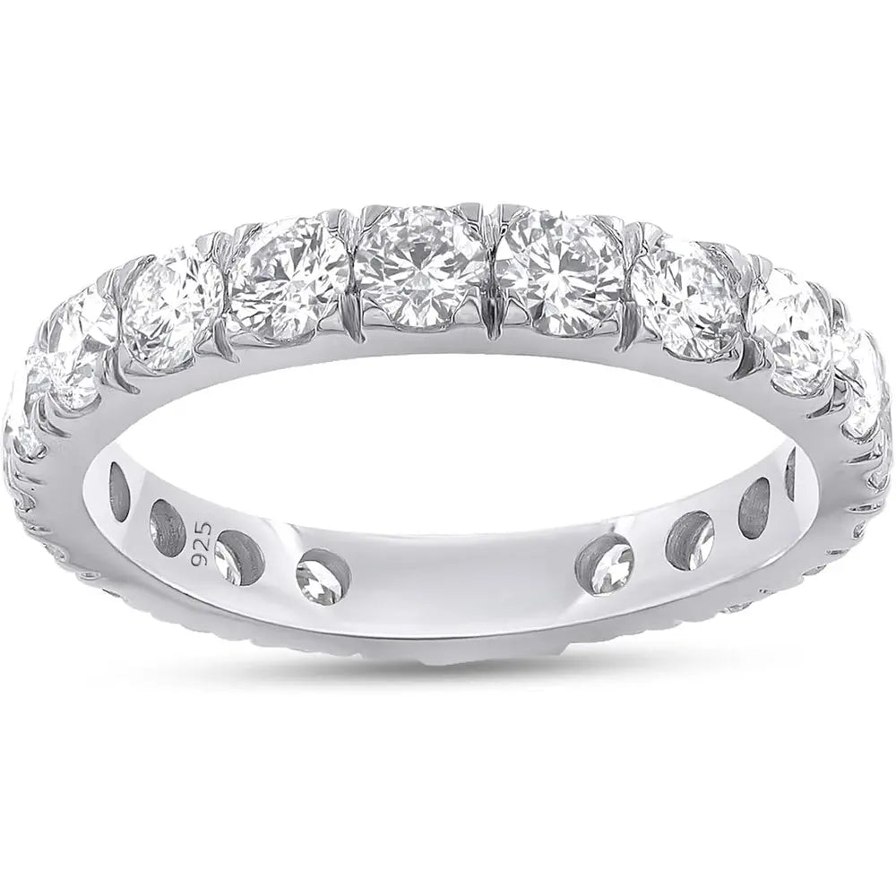Eternity Lab Grown Diamond Wedding Band Ring - Future Jewelry