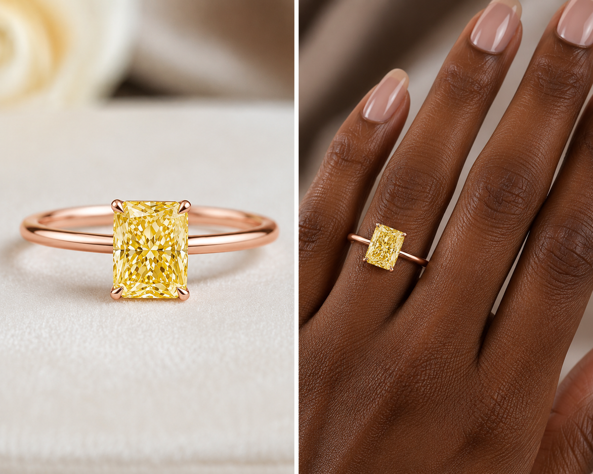 The Evolution Ring, Interchangeable Lab Diamond Engagement Ring - Future Jewelry
