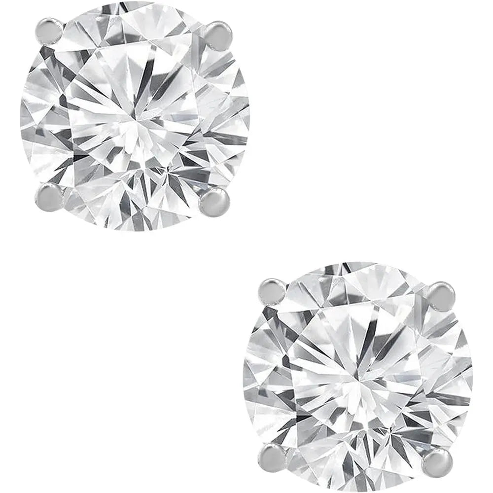 Gold Screw Back Diamond Earrings for Women – Gift Box - Future Jewelry