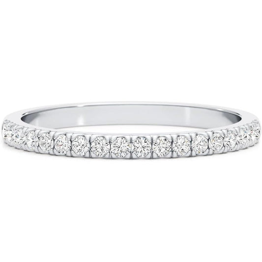 Lab Diamond Engagement Ring Set in 14K White Gold - Future Jewelry