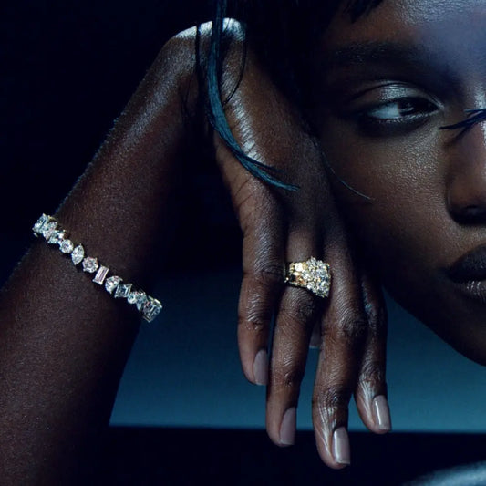 Celestial Radiance Lab-Grown Diamond Bracelet – 19 Total Carat Weight, 14K Yellow Gold, Ethical & Brilliantly Crafted