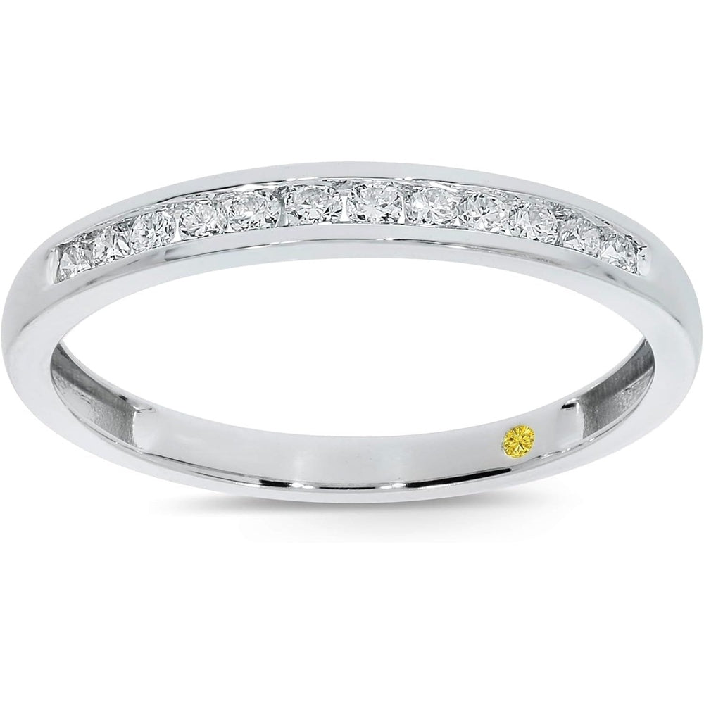 Lab Grown Diamond Channel Band in 14K Gold for Women - Future Jewelry