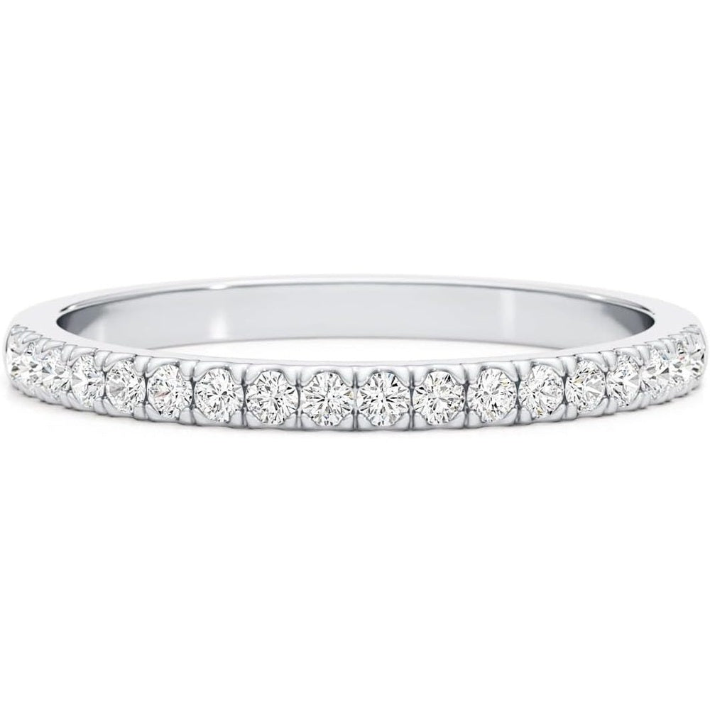 Lab Grown Diamond Engagement Ring in 14K White Gold - Future Jewelry