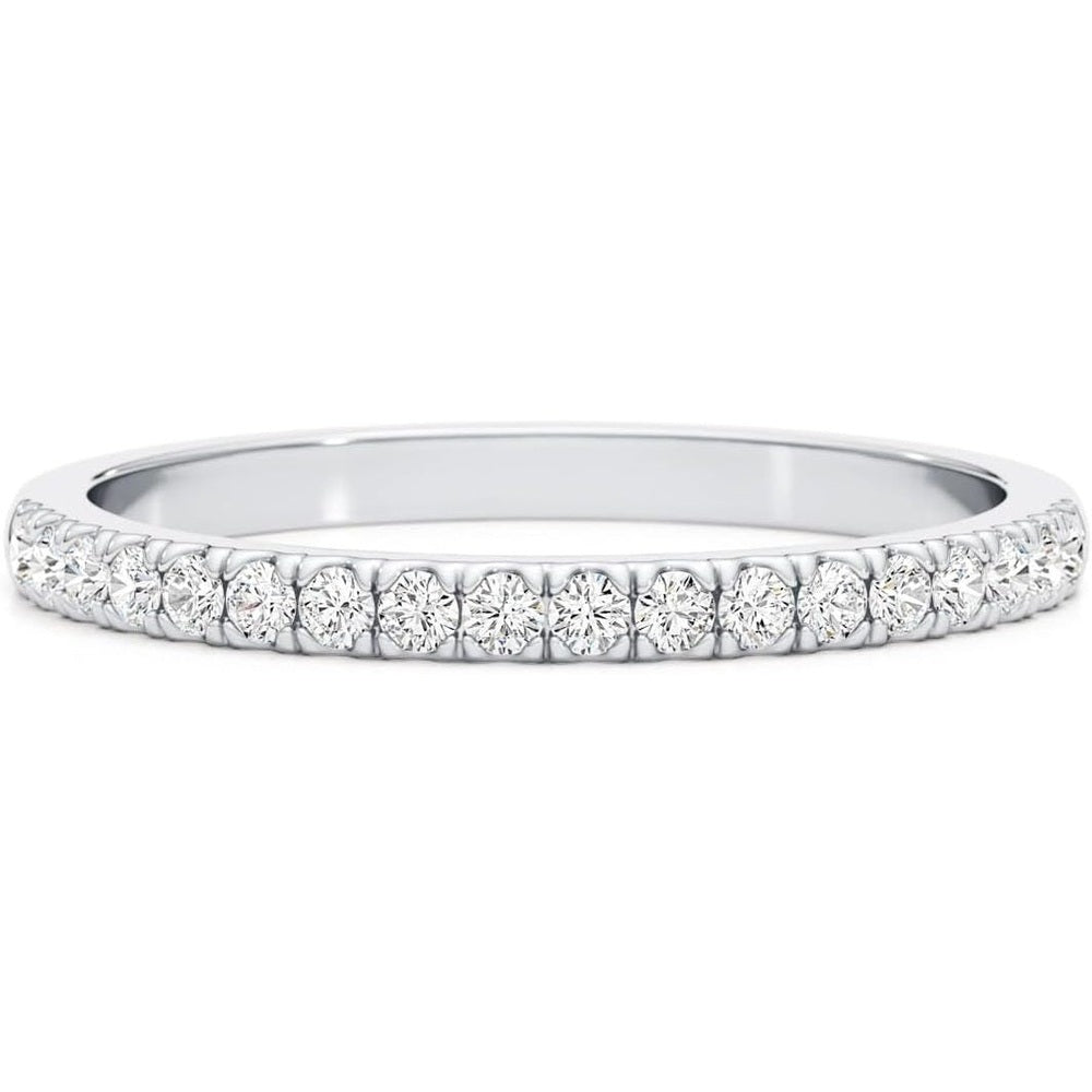 Lab Grown Diamond Engagement Ring in 14K White Gold - Future Jewelry