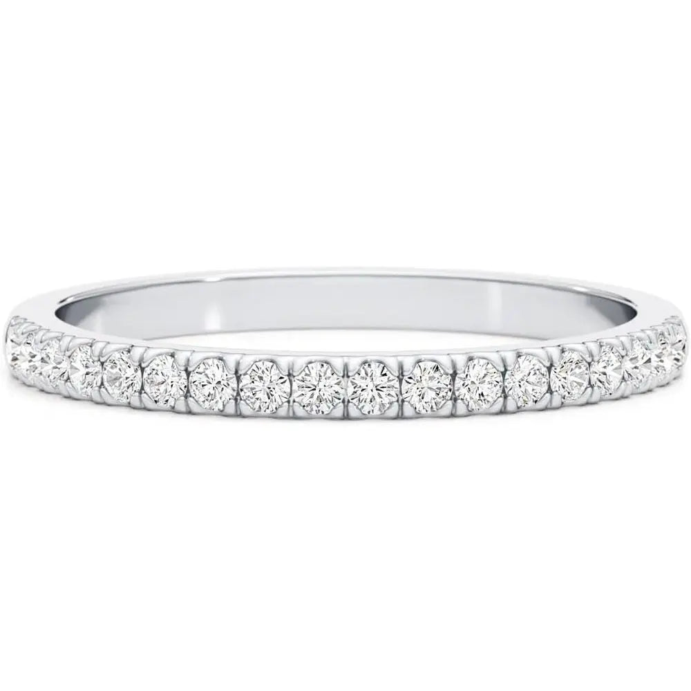 Lab Grown Diamond Engagement Ring in 14K White Gold - Future Jewelry