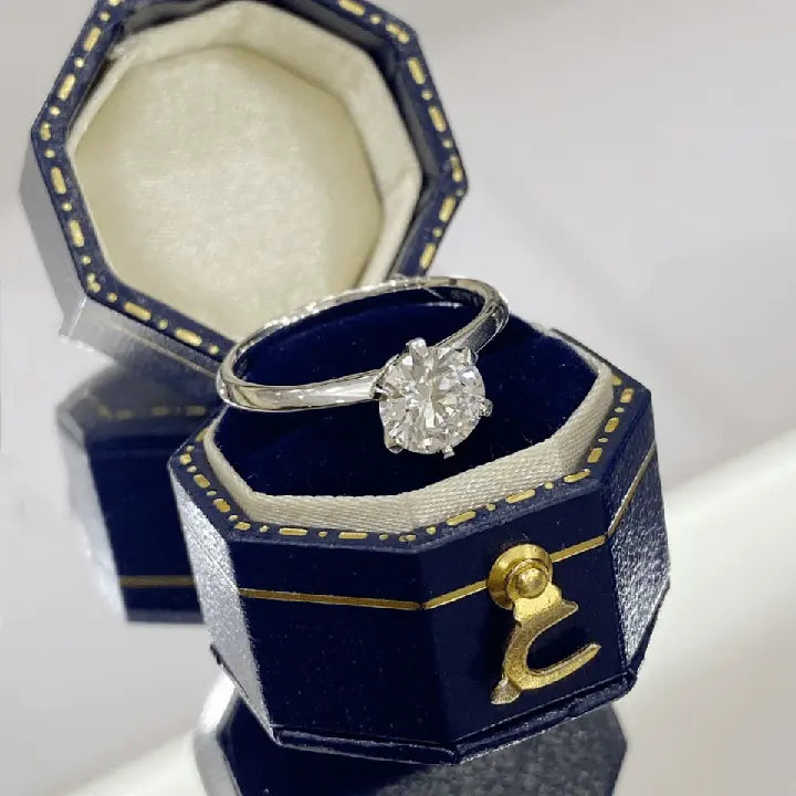 Lab Grown Diamond Eternity Ring in 18K White Gold - Future Jewelry