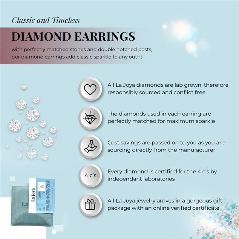 Lab Grown Diamond Hoop Earrings in Silver (3/4–2 Carat) - Future Jewelry