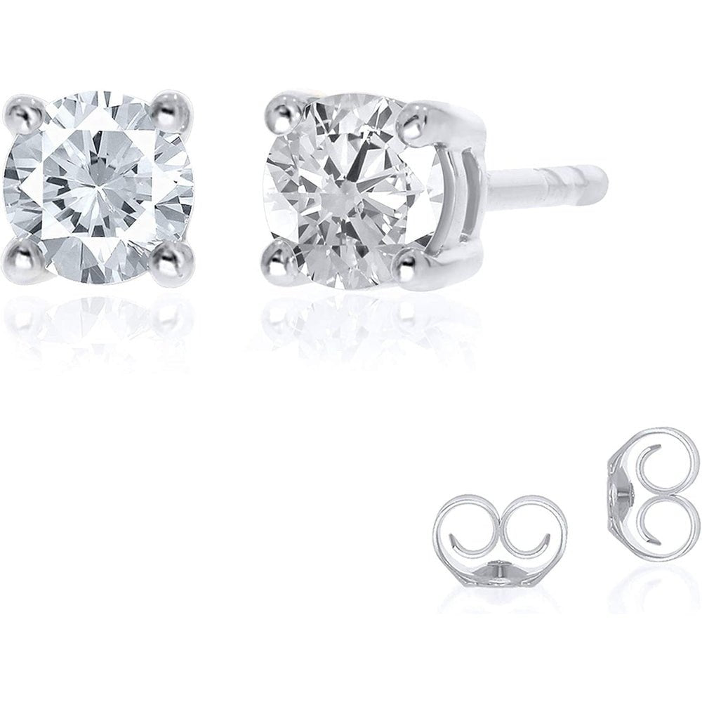 Lab Grown Diamond Stud Earrings for Men and Women | 14K Real Gold Diamond Earrings - Future Jewelry