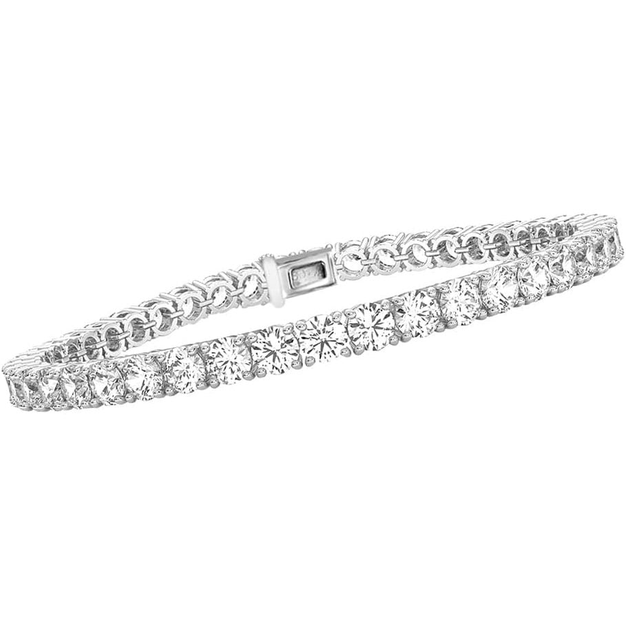 Lab Grown Diamond Tennis Bracelet in 14K Gold (1–10 Carat) - Future Jewelry