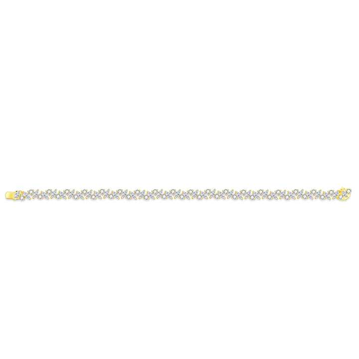 Lab Grown Diamond Tennis Bracelet in 18K Gold - Future Jewelry