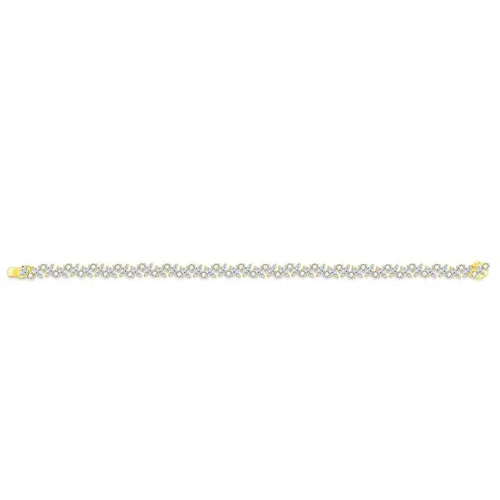 Lab Grown Diamond Tennis Bracelet in 18K Gold - Future Jewelry