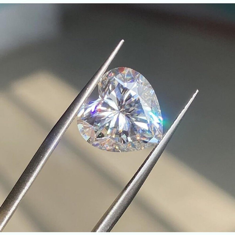 Lab Grown Heart Shape CVD Diamond | Clarity FL Color D,Certified Loose Diamond - Future Jewelry