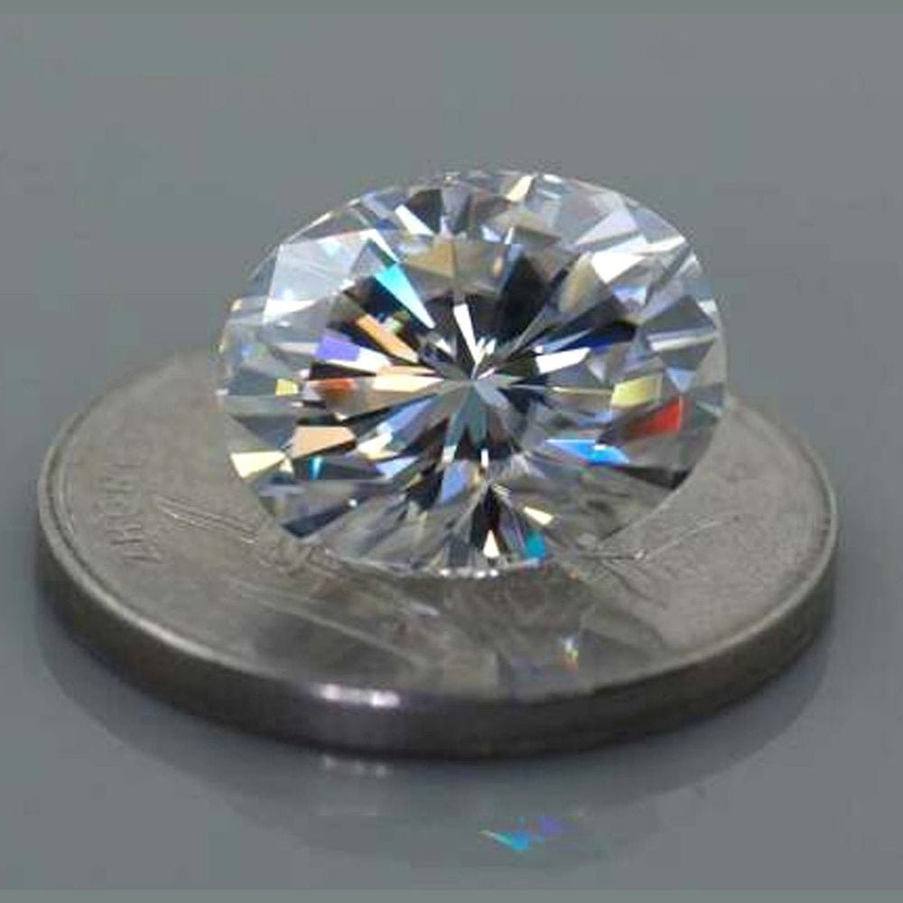 Loose CVD Lab - Grown Diamond 5 Carat Oval Cut D - VVS1 Certified Diamond 12mm - Future Jewelry