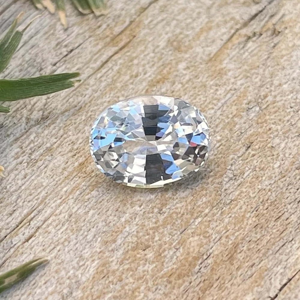 Loose CVD Lab - Grown Diamond 5 Carat Oval Cut D - VVS1 Certified Diamond 12mm - Future Jewelry