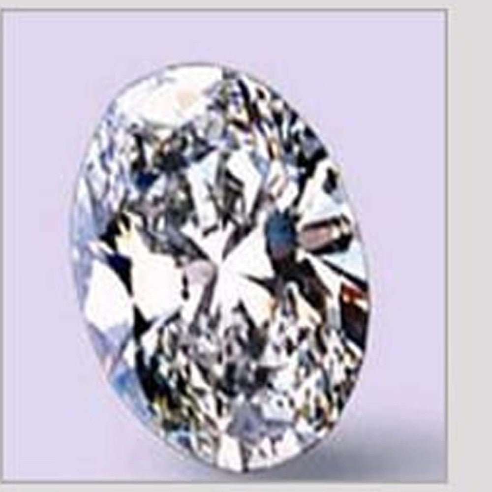 Loose CVD Lab - Grown Diamond 5 Carat Oval Cut D - VVS1 Certified Diamond 12mm - Future Jewelry