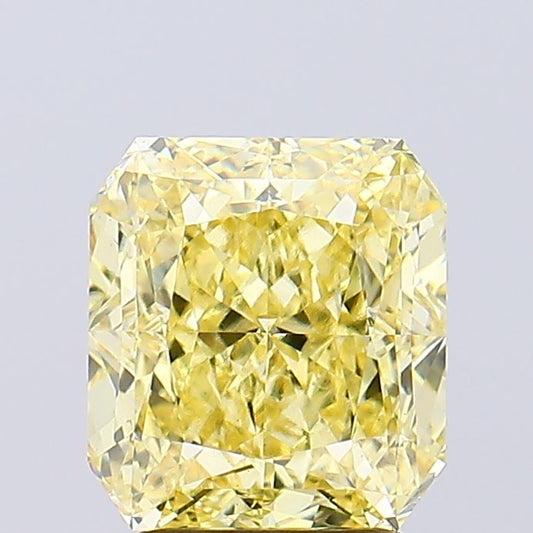 Loose Diamond Radiant Shape Yellow Gemstone Lab - grown Diamond - Future Jewelry