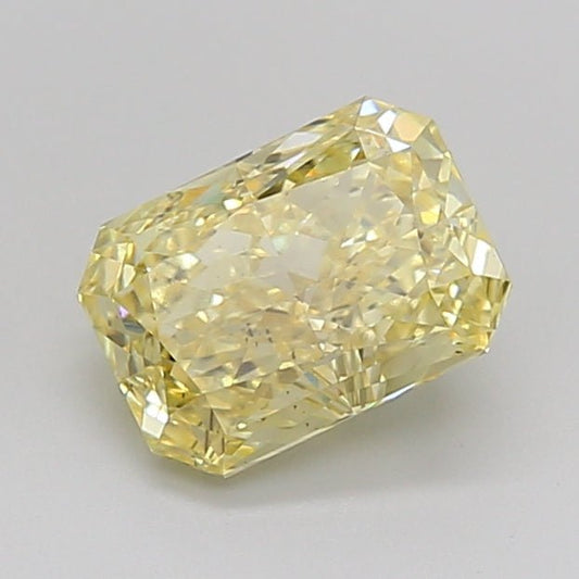 Loose Diamond Radiant Shape Yellow Gemstone Lab - grown Diamond - Future Jewelry