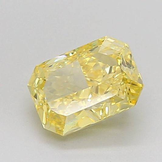 Loose Diamond Radiant Shape Yellow Gemstone Lab - grown Diamond - Future Jewelry