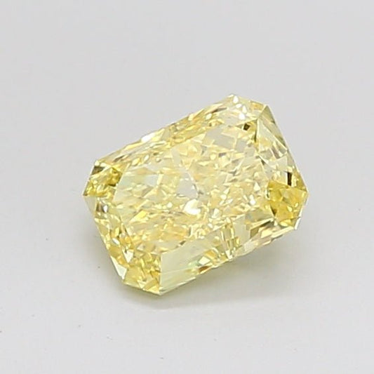 Loose Diamond Radiant Shape Yellow Gemstone Lab - grown Diamond - Future Jewelry