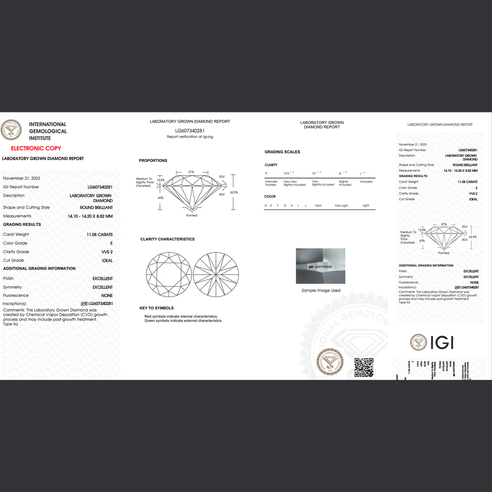 Loose diamond Round Shape 2.23 carat - Future Jewelry