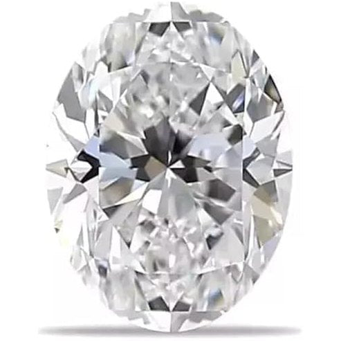 Loose Lab Grown CVD Diamond 9X7 MM Oval Cut D Color IF Clarity Certified - Future Jewelry