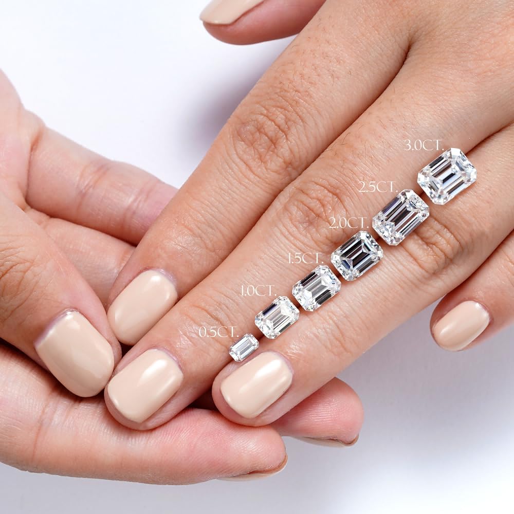 Loose Lab Grown Diamond Certified 1 to 3 Carats - Future Jewelry