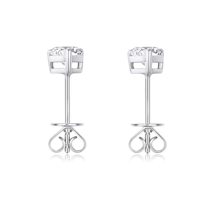 Pear Cut Lab Grown Diamond Stud Earrings in 18K Gold - Future Jewelry