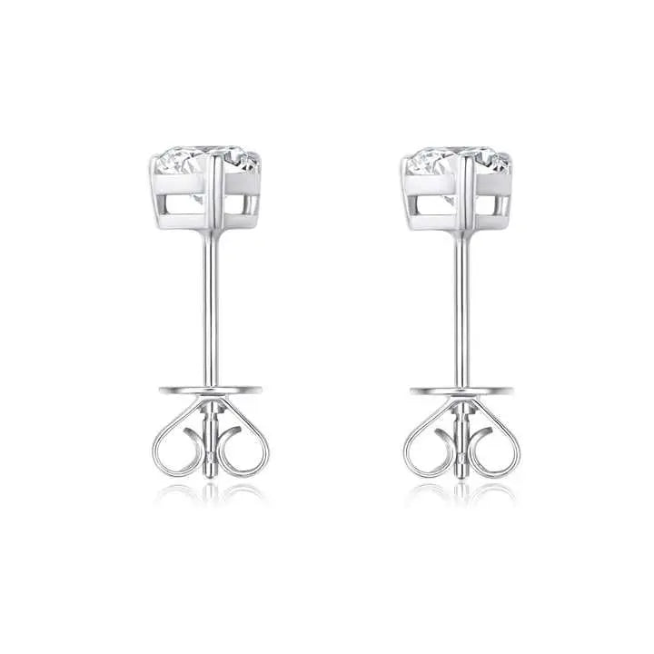 Pear Cut Lab Grown Diamond Stud Earrings in 18K Gold - Future Jewelry
