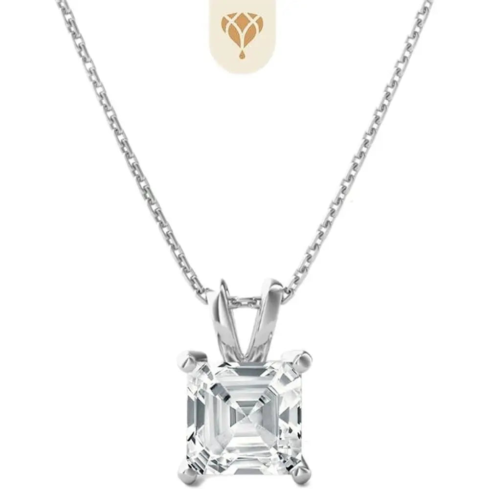 1/4 to 5 Carat IGI Certified Lab Diamond Pendant Necklace for Women - Future Jewelry