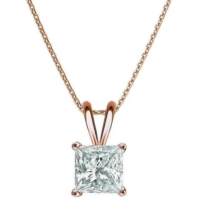 1/4 to 5 Carat IGI Certified Lab Diamond Pendant Necklace for Women - Future Jewelry