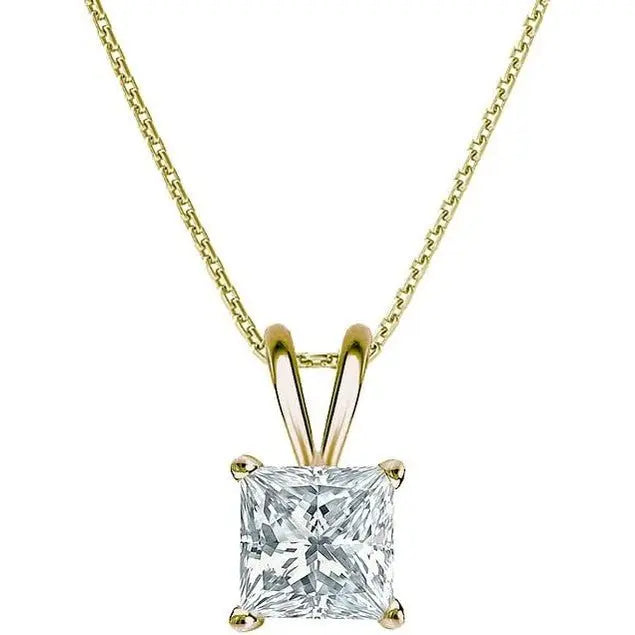 1/4 to 5 Carat IGI Certified Lab Diamond Pendant Necklace for Women - Future Jewelry