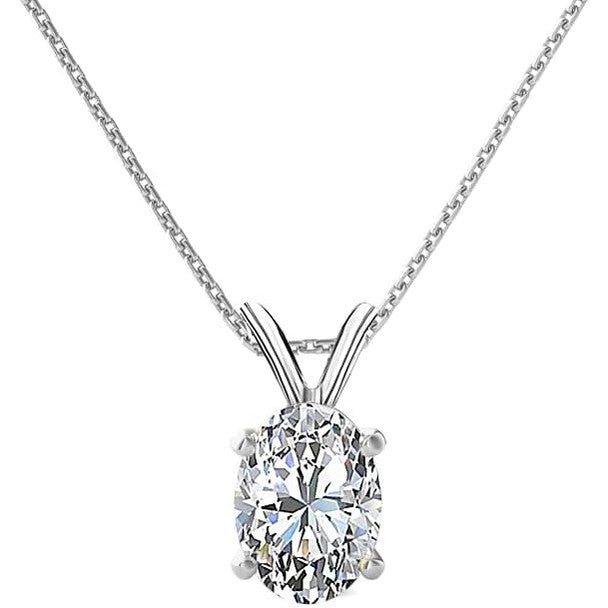 The Diamond Deal 1/4 Carat - 5 Carat | IGI Certified Lab Grown Diamond Pendant Necklace For Women | 14K White, Yellow Or Rose Gold - Future Jewelry