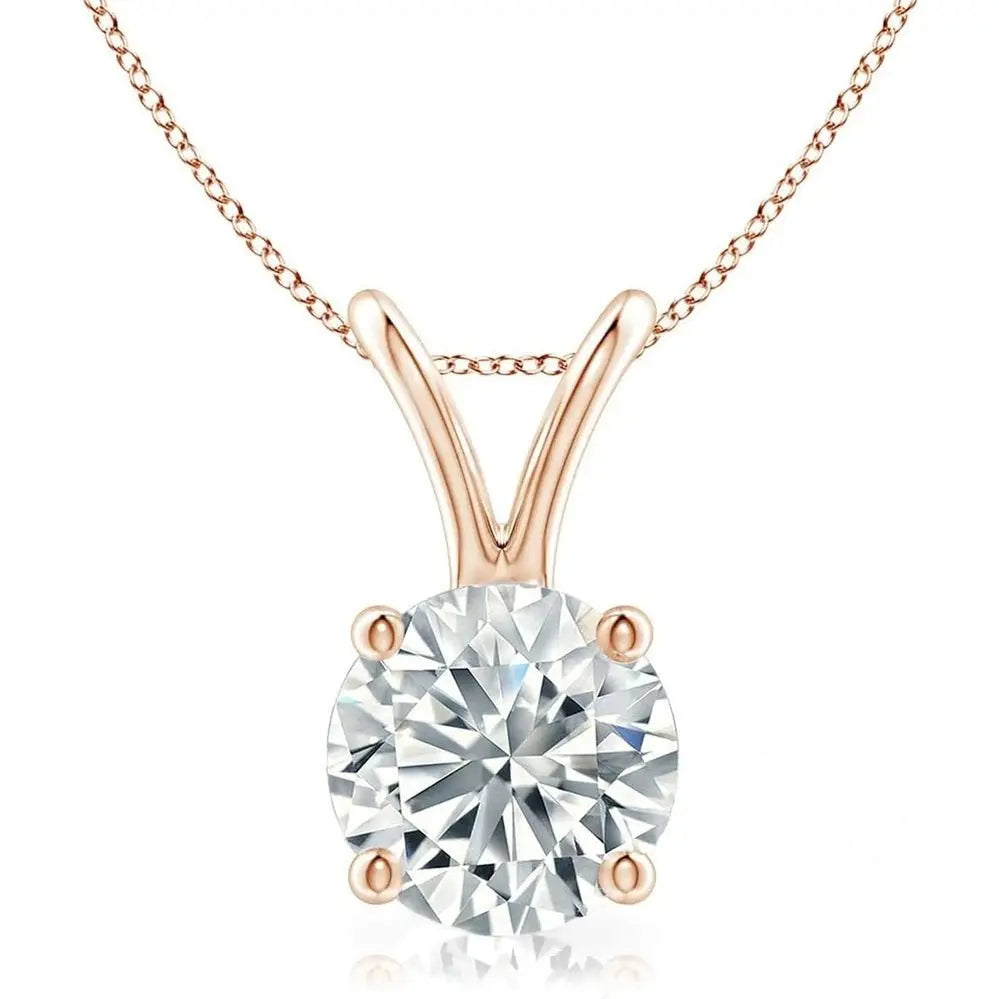 1/4 to 5 Carat IGI Certified Lab Diamond Pendant Necklace for Women - Future Jewelry