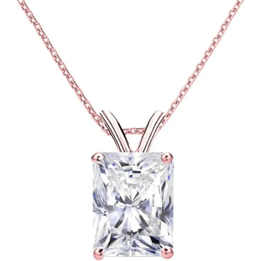 1/4 to 5 Carat IGI Certified Lab Diamond Pendant Necklace for Women - Future Jewelry