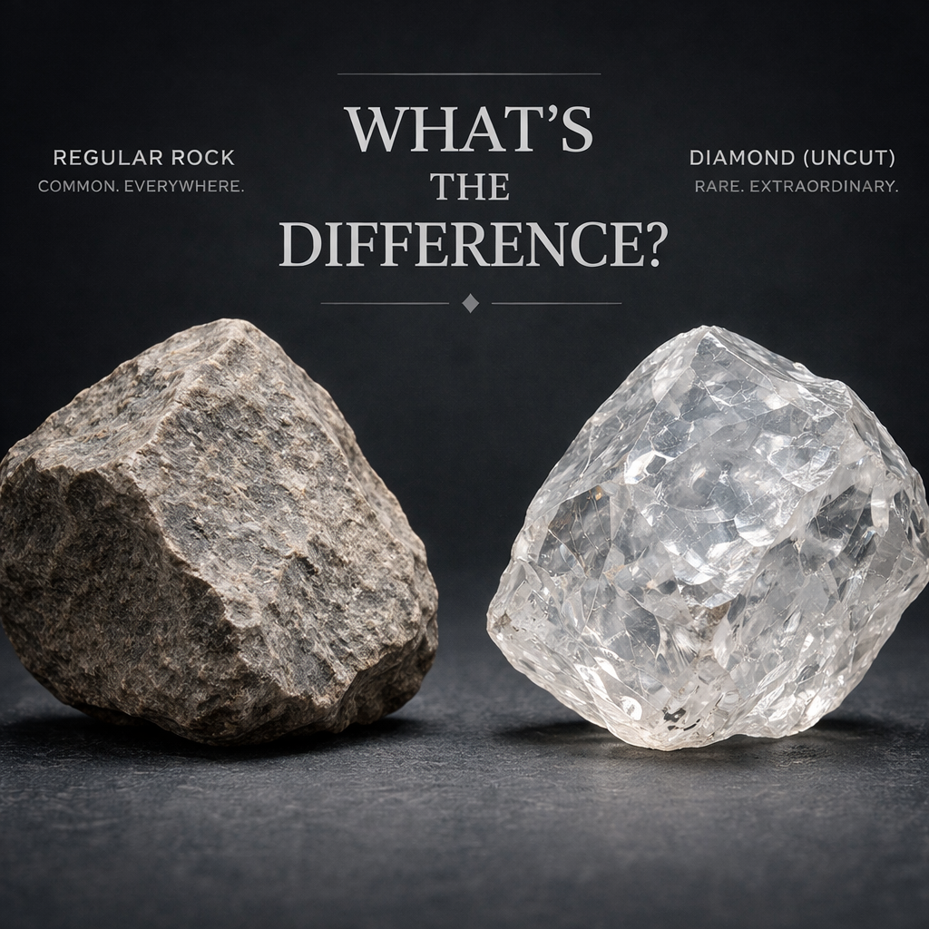 Rock vs Diamond rock