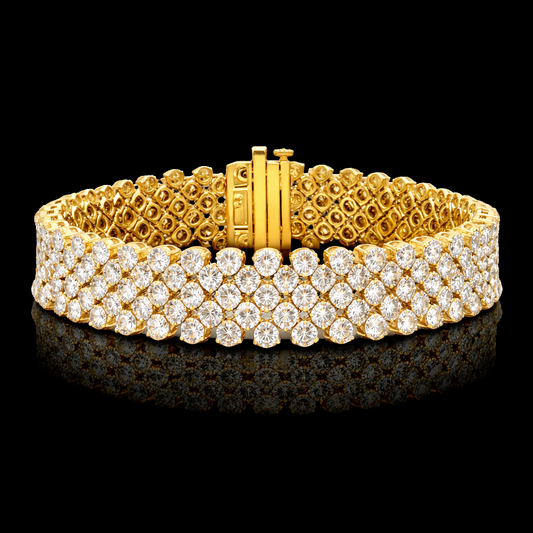 lab diamond jewelry stunning bracelet 