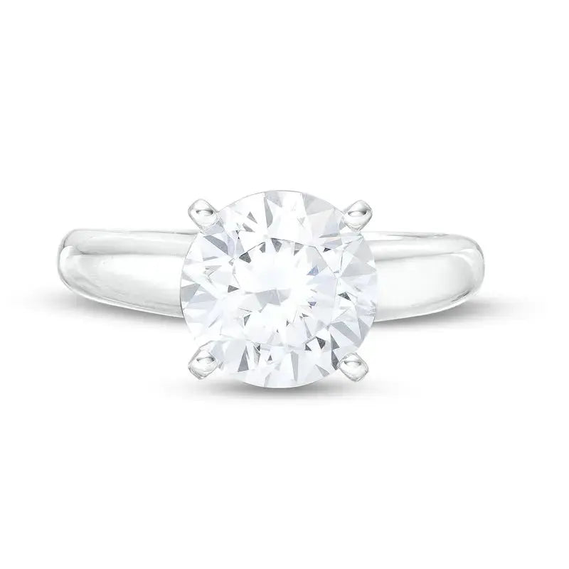 2 carat diamond ring lab grown