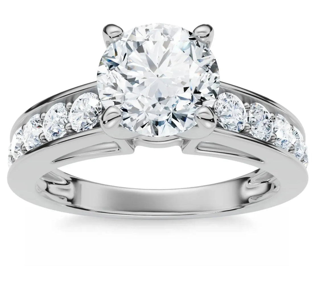 Pricing for a 3-Carat F/VS1 Oval Diamond Solitaire (14k Yellow Gold Setting) - Future Jewelry