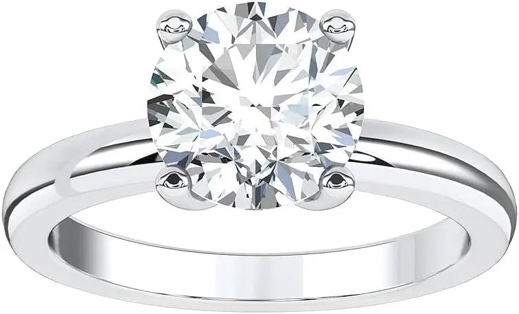 Pricing for a 3-Carat F/VS1 Oval Diamond Solitaire (14k Yellow Gold Setting) - Future Jewelry