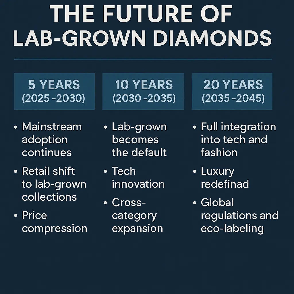 The Future of Lab-Grown Diamonds: Where Is the Industry Headed in 5, 10, and 20 Years? - Future Jewelry