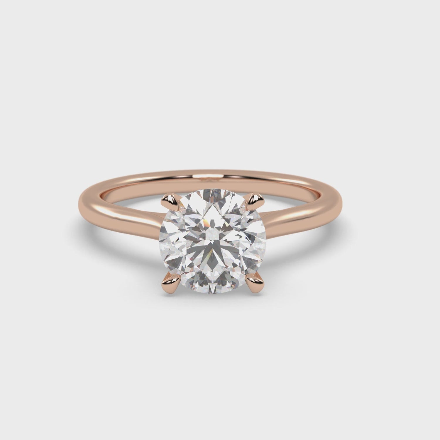 Lab Grown Diamond Solitaire Rings