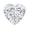 Heart Shaped Lab Diamond Rings