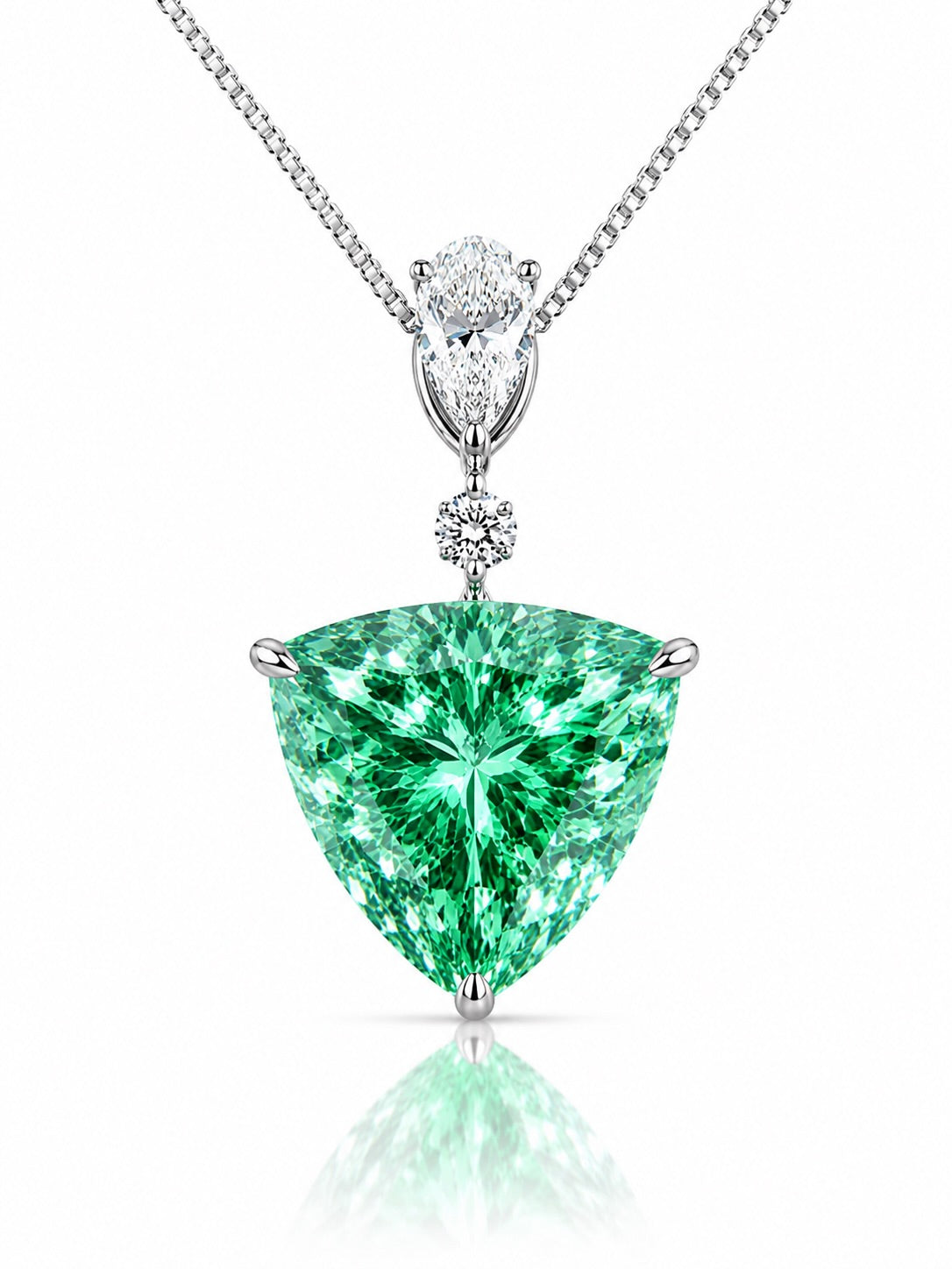 Lab Diamond Pendant Necklaces