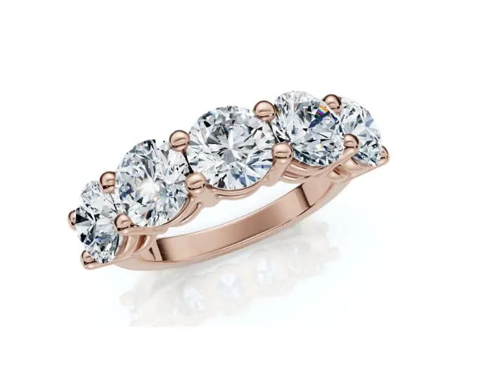 Rose Gold Lab Grown Diamond Rings - Future Jewelry