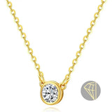 0.15 Carat Lab Grown Diamond Solitaire Necklace
