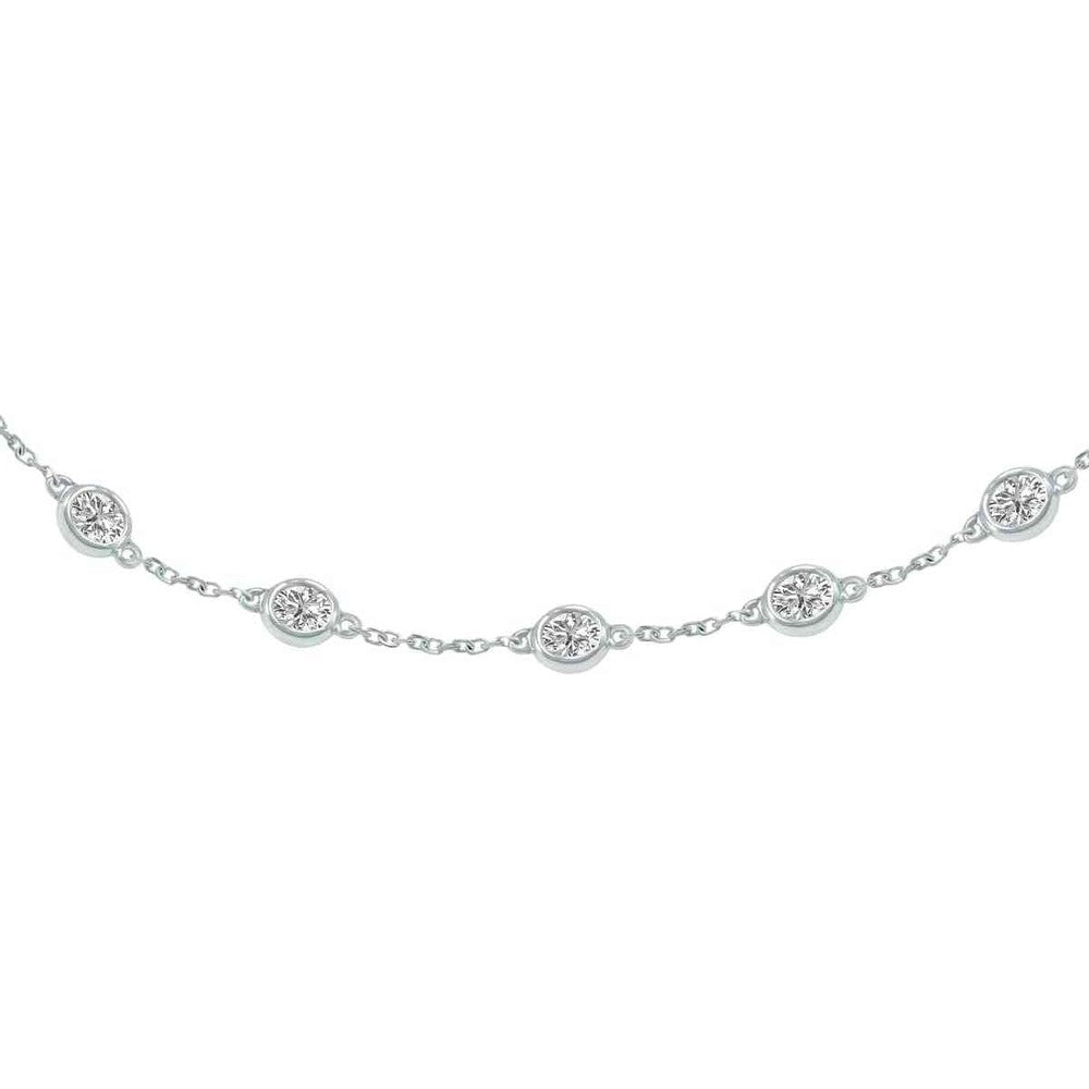 0.25–1.00 Carat Lab Grown Diamond Station Bracelet - Future Jewelry