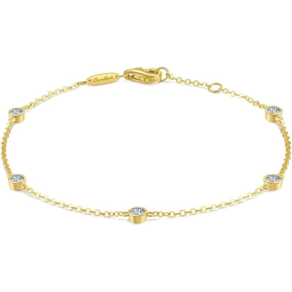 0.32 Carat Lab Grown Diamond Station Bracelet - Future Jewelry