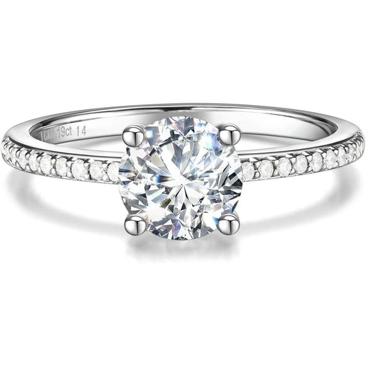 0.41 Carat - 1.19 Carat Lab Grown Diamond Solitaire Ring - Future Jewelry