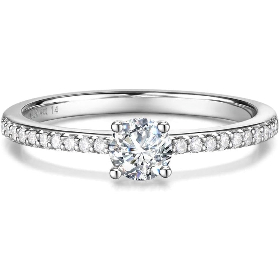 0.41 Carat - 1.19 Carat Lab Grown Diamond Solitaire Ring - Future Jewelry