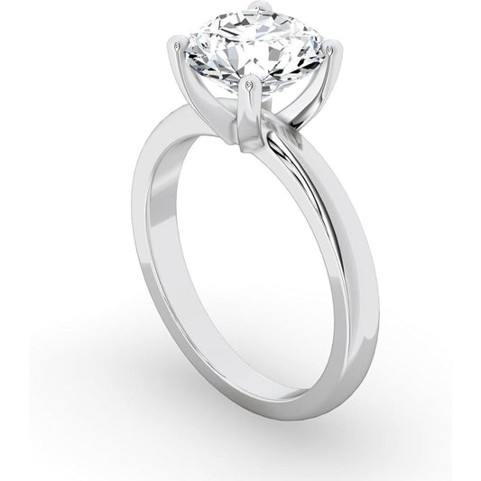0.50–5.00 Carat Lab Grown Diamond Solitaire Engagement Ring - Future Jewelry